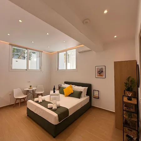 Daedalus Rhodes Center Olive Semi-basement Apartmán