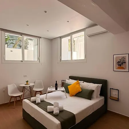 Daedalus Rhodes Center Olive Semi-basement Apartmán