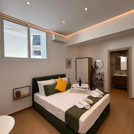 Apartmán Daedalus Rhodes Center Olive Semi-basement Rhodes City