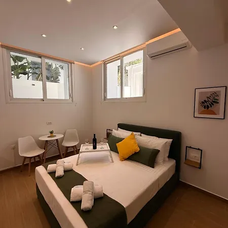 Daedalus Rhodes Center Olive Semi-basement Apartmán